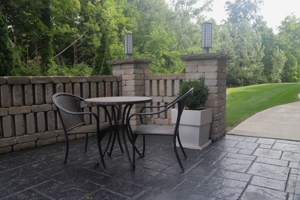 Cost of Concrete Patio Stamping in Lansdale
