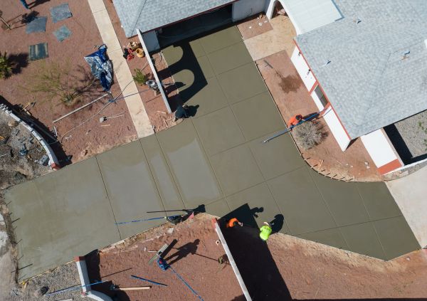 Cost of Concrete Driveway Finishing in Lansdale