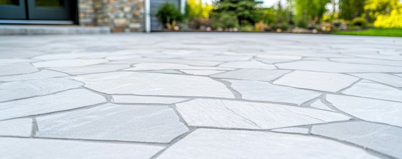 Stamped Concrete Patio Installation detail